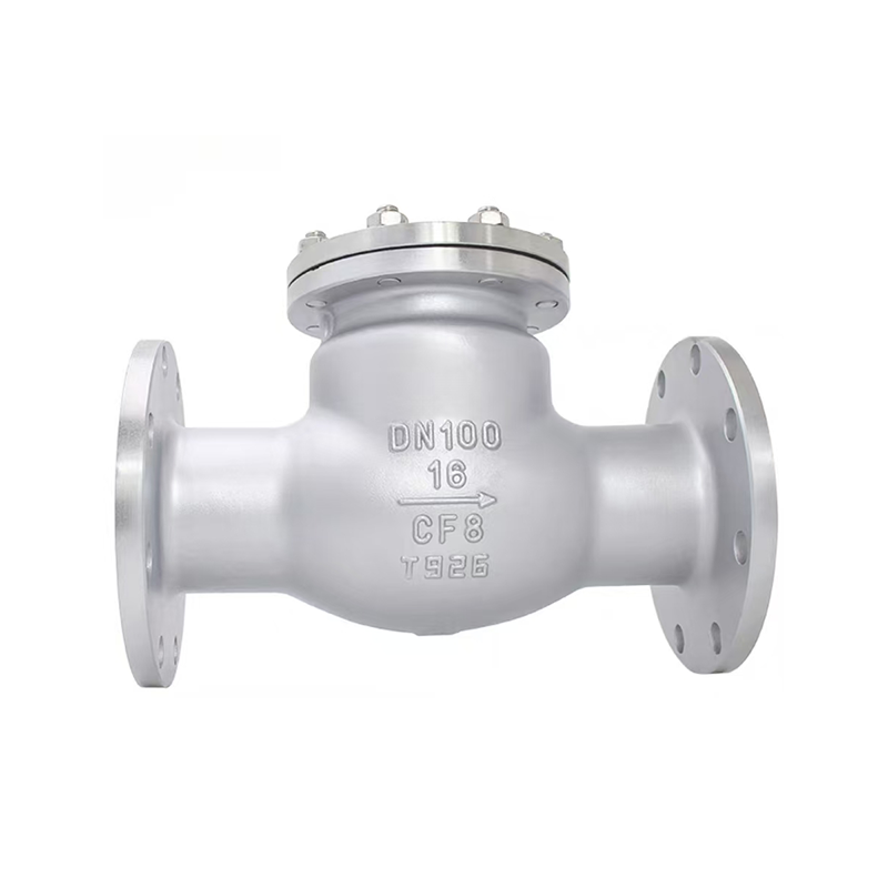 Vàlvula de control de gronxador d'acer inoxidable